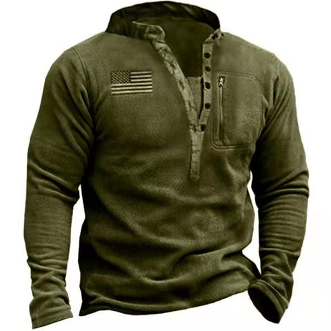 USA Fleece Pullover Jacket