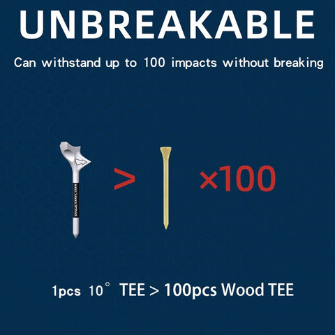 Unbreakable Golf Tees